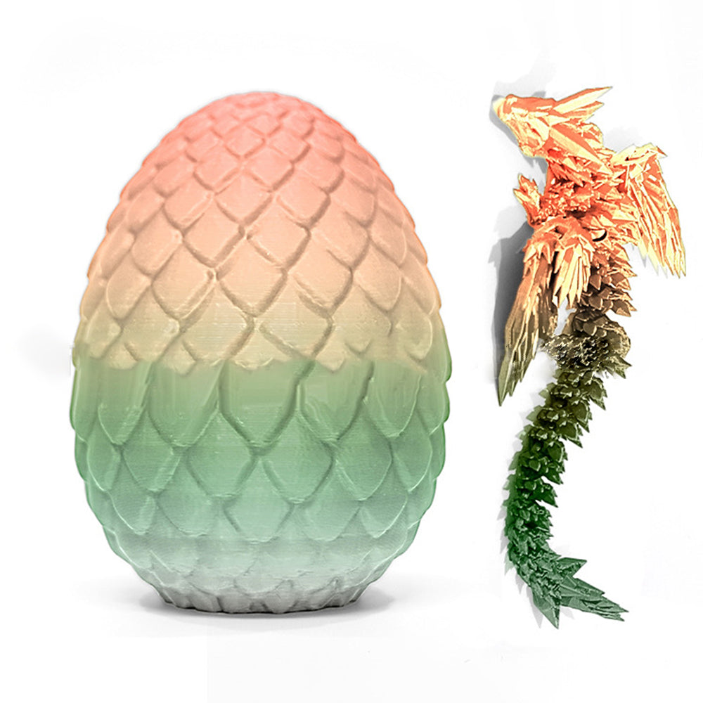 3D Printed Dragon Scale Egg Creative Toy Ornaments