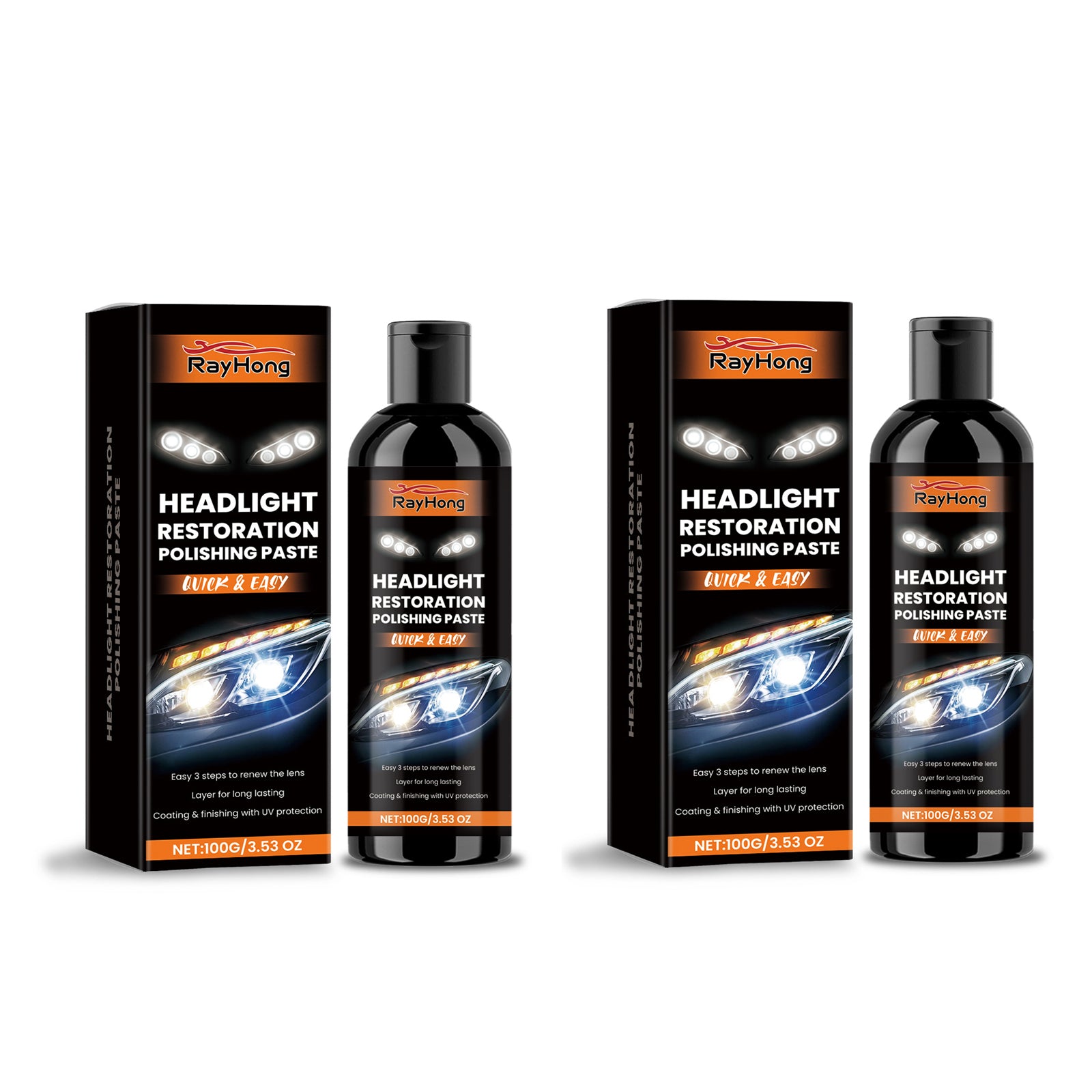 Car Headlight Polishing Agent