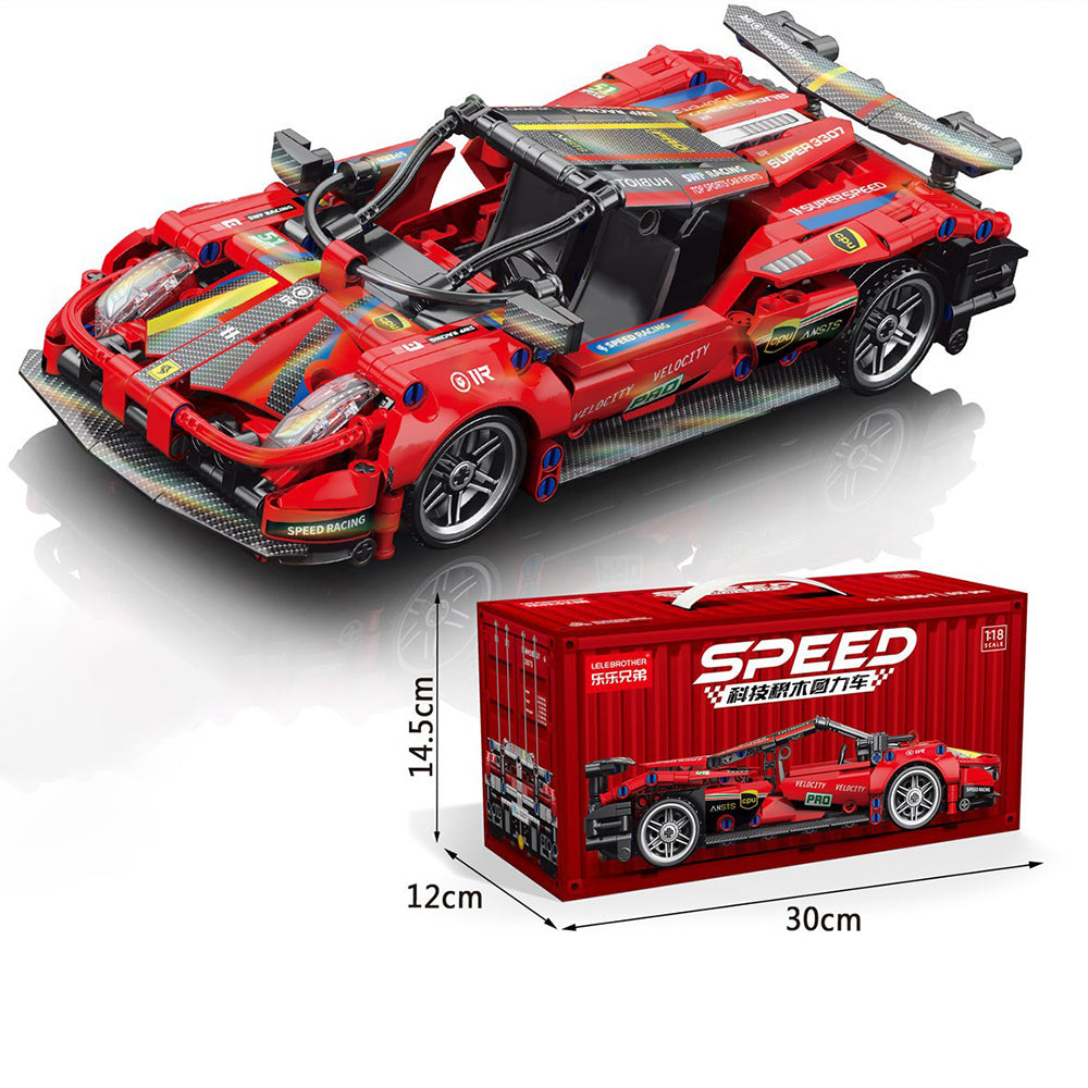 Sports Car Building Block Model Assembly Toys