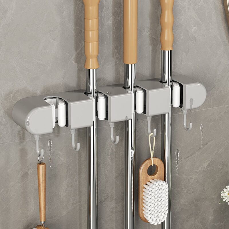 Multifunctional Mop Holder With Hook