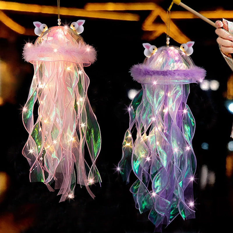 Handmade DIY Luminous Jellyfish Lamp