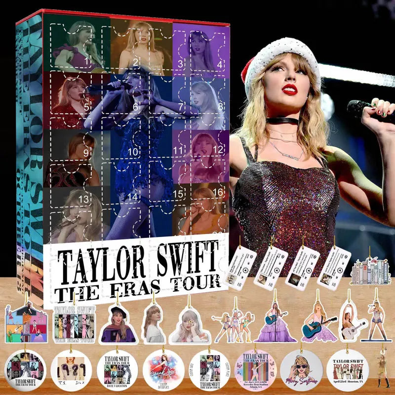 🎅Taylors 24-Day Christmas Advent Calendar Keychain