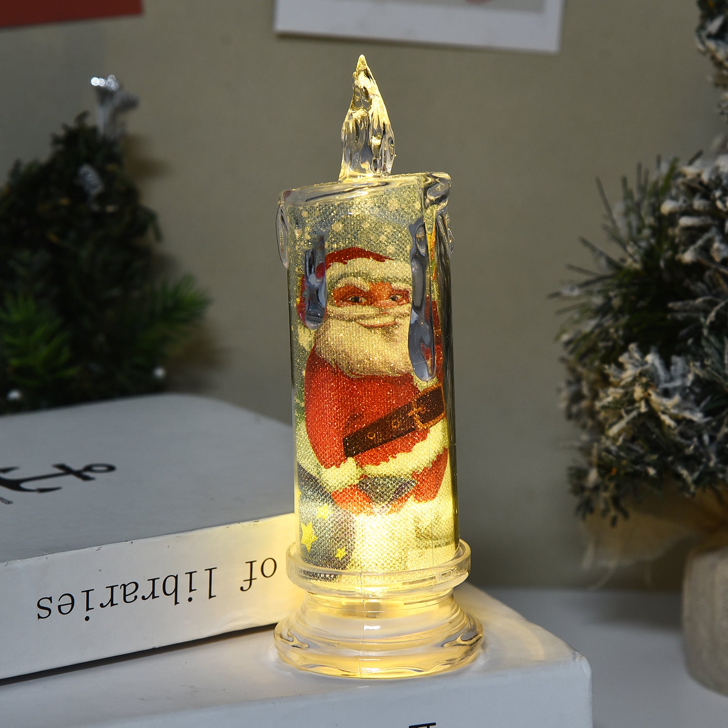 Christmas LED Simulation Atmosphere Candle