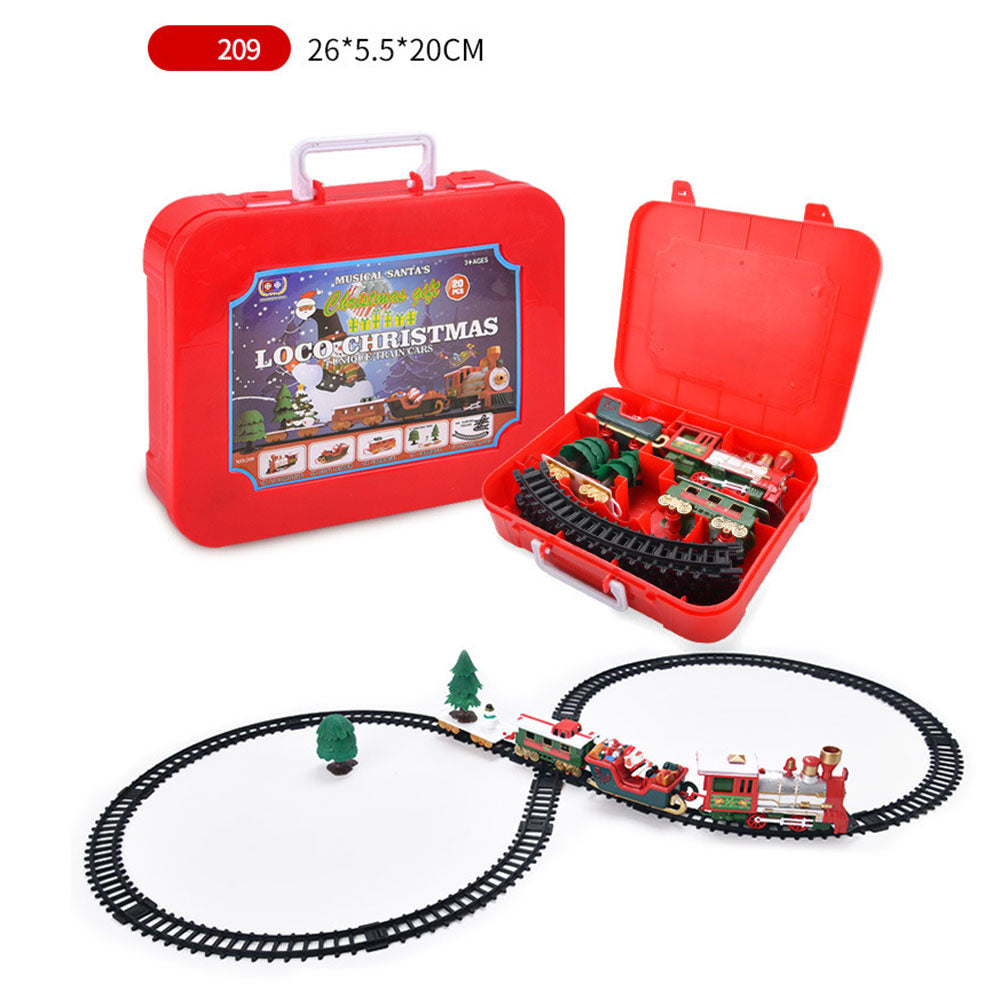 🎁🎅Christmas Electric Rail Car Train Toy