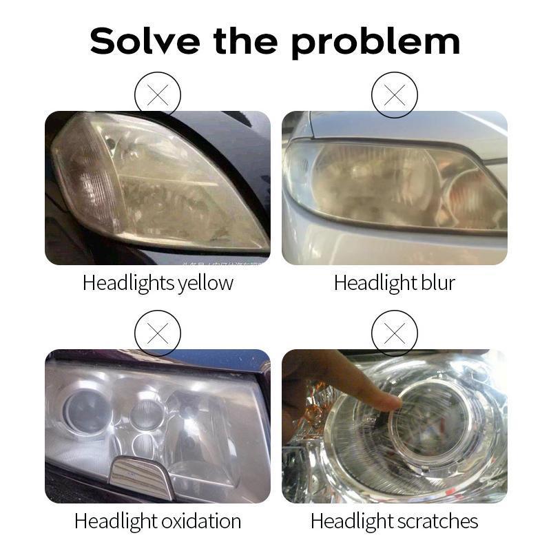 9H High Density Headlight Polish Liquid