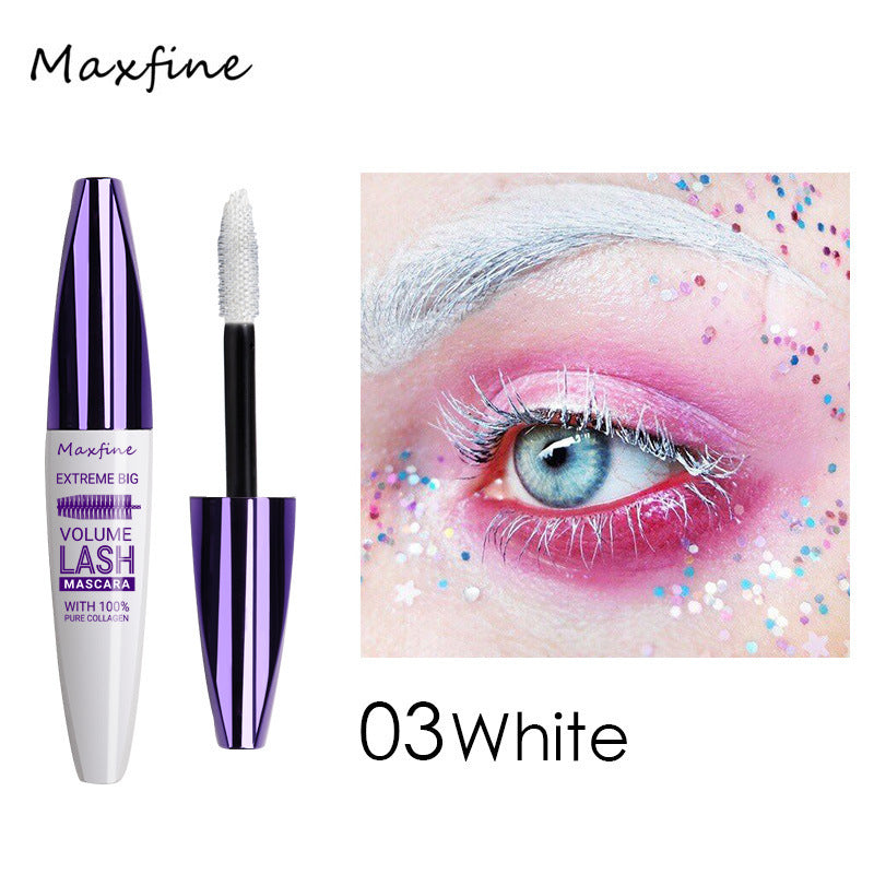 Silk Fiber Mascara Lash Color Mascara Waterproof Rimel 3D Mascara Eyelash Extension Thick Lengthening Eye Lashes