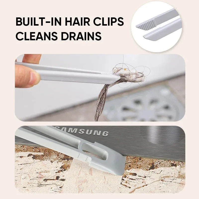 Multi-function Rotating Crevice Cleaning Brush