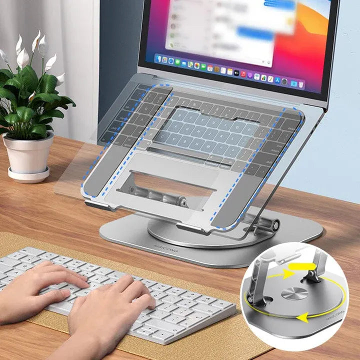 💻Laptop Stand Aluminum Alloy Rotating Bracket