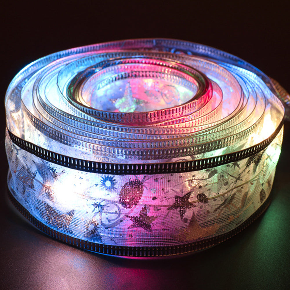 Christmas LED Light Strip Copper Wire Satin Light Strip